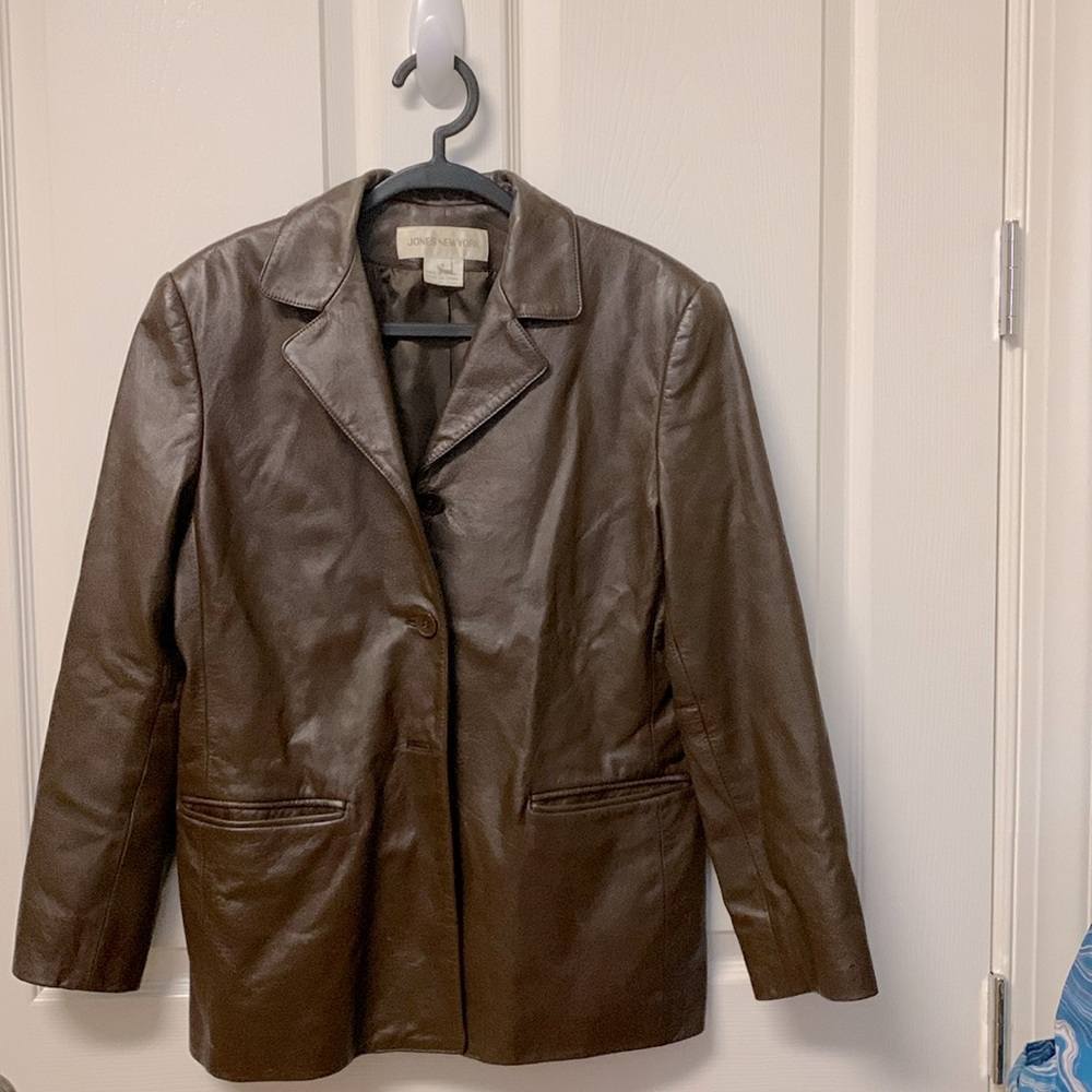 Leather jacket